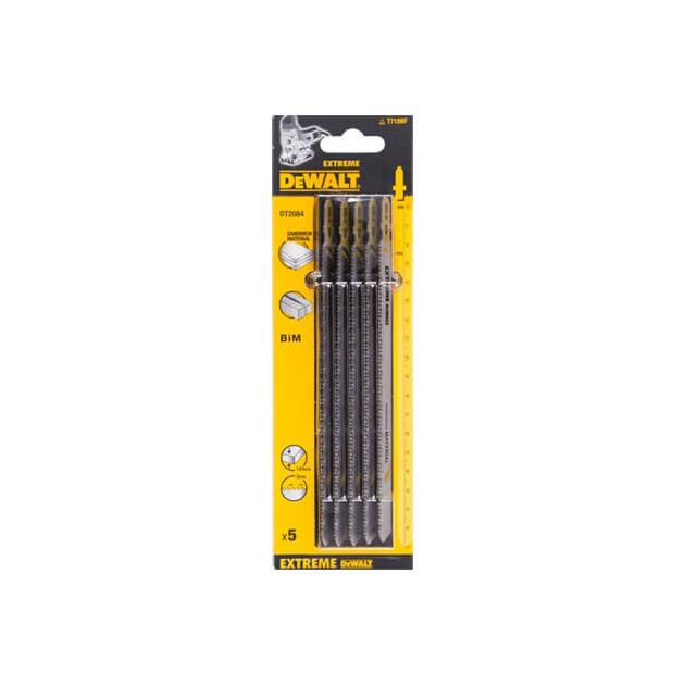 Полотно пильное T 718 BF DeWalt для лобзика, 5 шт, 120 мм, фото  | SNABZHENIE.com.ua