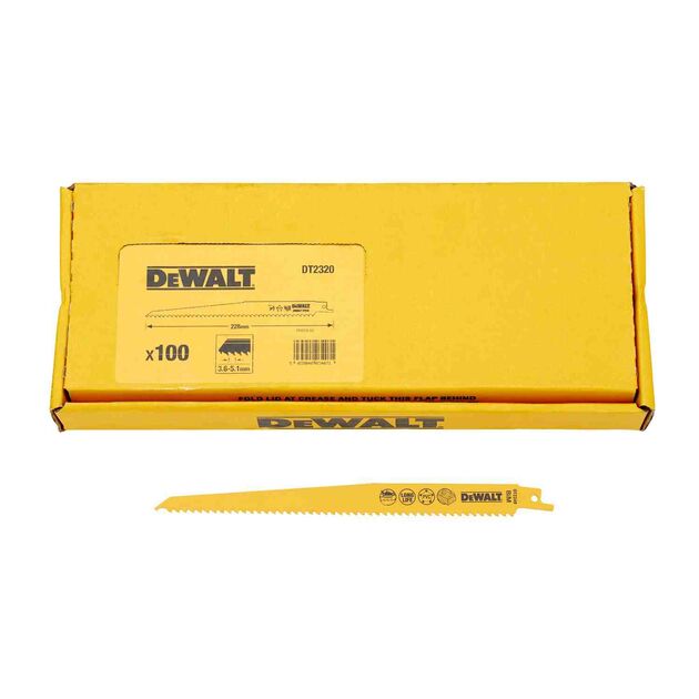 Полотно пильное DeWALT, BiM, для сабельных пил DeWALT DT2320, фото , изображение 2 | SNABZHENIE.com.ua