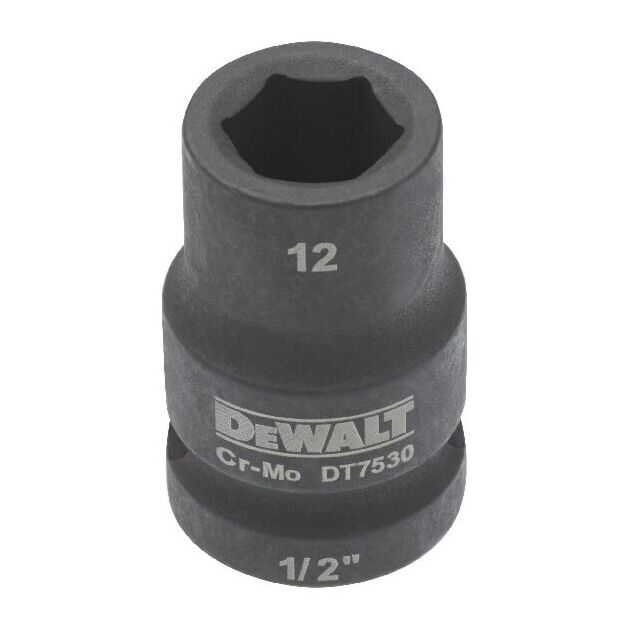 Головка торцева ударна DeWALT IMPACT 1/2, 12 мм. (DT7530), фото  | SNABZHENIE.com.ua