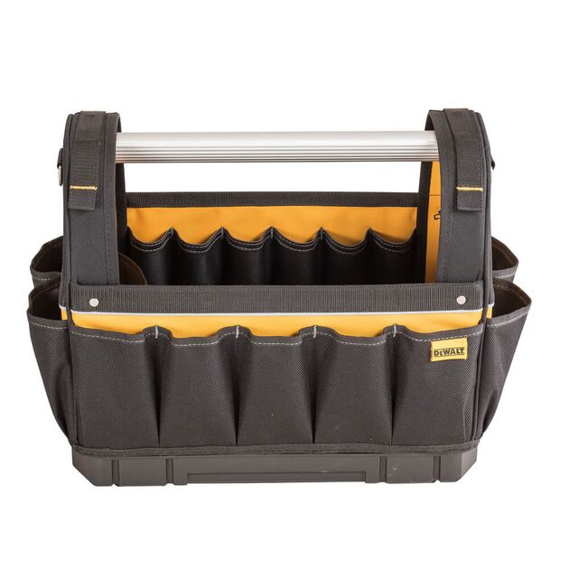 Сумка відкритого типу DeWALT сумісна з системою TSTAK, розміри 45 x 35 x 25 см (DWST82990-1), фото , зображення 2 | SNABZHENIE.com.ua