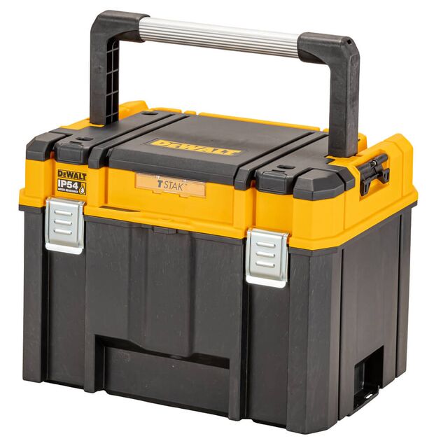Ящик DeWALT TSTAK 2.0, 440x330x300 мм, увеличенной емкости, фото  | SNABZHENIE.com.ua