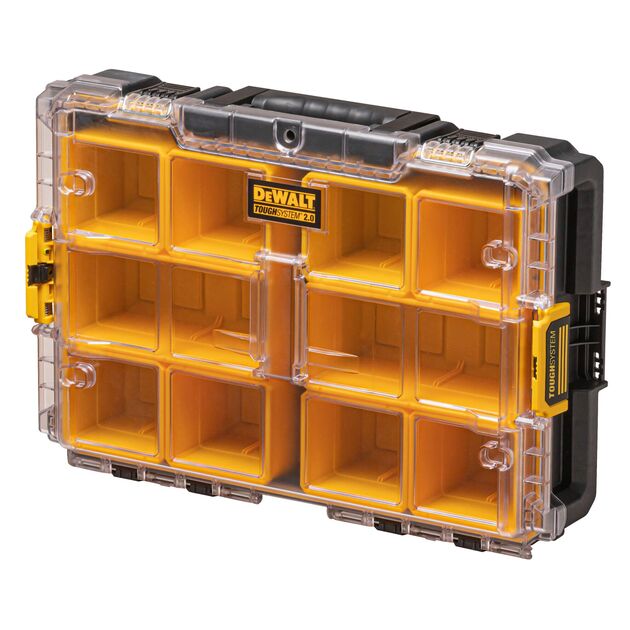 Ящик з органайзером TOUGHSYSTEM 2.0 DeWALT DWST83394-1, фото , зображення 2 | SNABZHENIE.com.ua