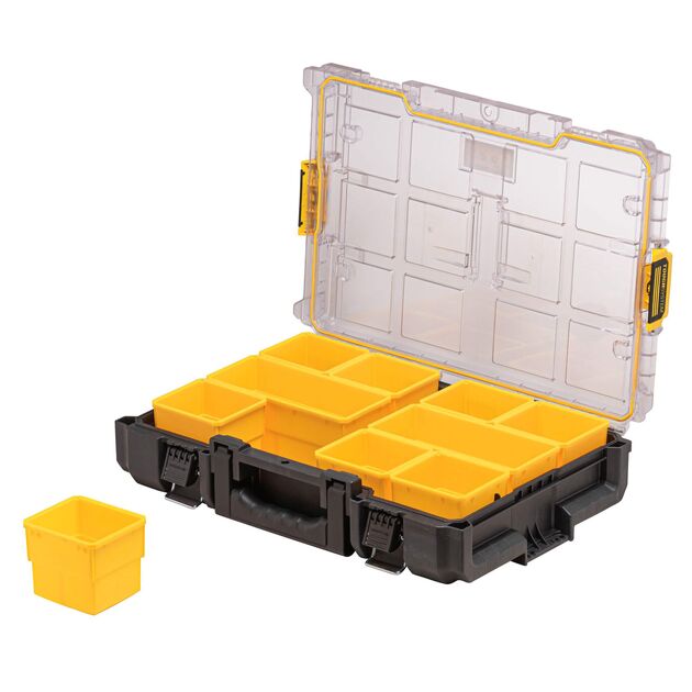 Ящик з органайзером TOUGHSYSTEM 2.0 DeWALT DWST83394-1, фото , зображення 3 | SNABZHENIE.com.ua