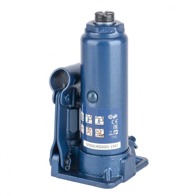 Гидравлический бутылочный домкрат 2 т, h 181-345 мм STELS (51101S), фото , изображение 3 | SNABZHENIE.com.ua