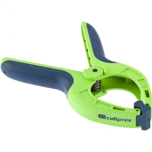 Струбцина клещеподібна, пластиковий корпус, 2-х комп. ручки, посилена пружина, 3-3/16 / 82 мм СИБРТЕХ (20788C), фото , зображення 2 | SNABZHENIE.com.ua Струбцина клещеподібна, пластиковий корпус, 2-х комп. ручки, посилена пружина, 3-3/16 / 82 мм СИБРТЕХ (20788C), фото , зображення 2 | SNABZHENIE.com.ua