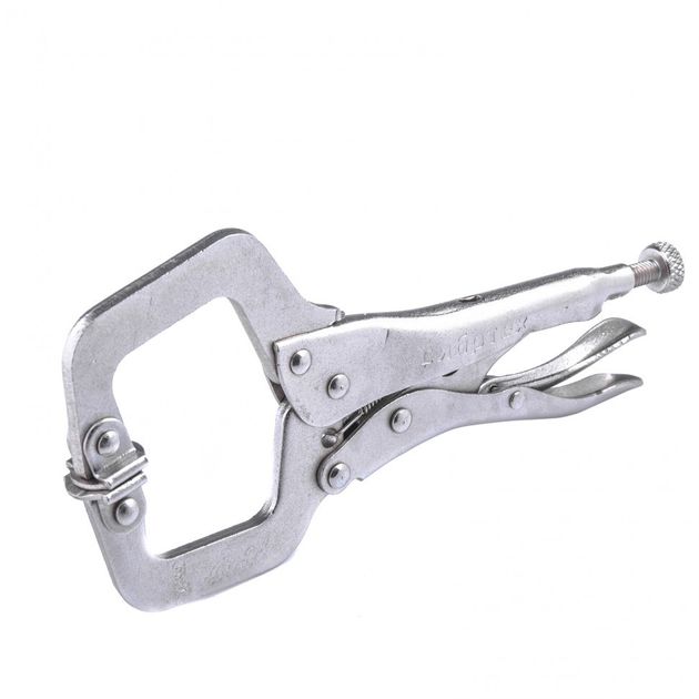 Зажим ручний, збільшений захват, рухливі губки, 170 мм СИБРТЕХ (18425C), фото , зображення 3 | SNABZHENIE.com.ua