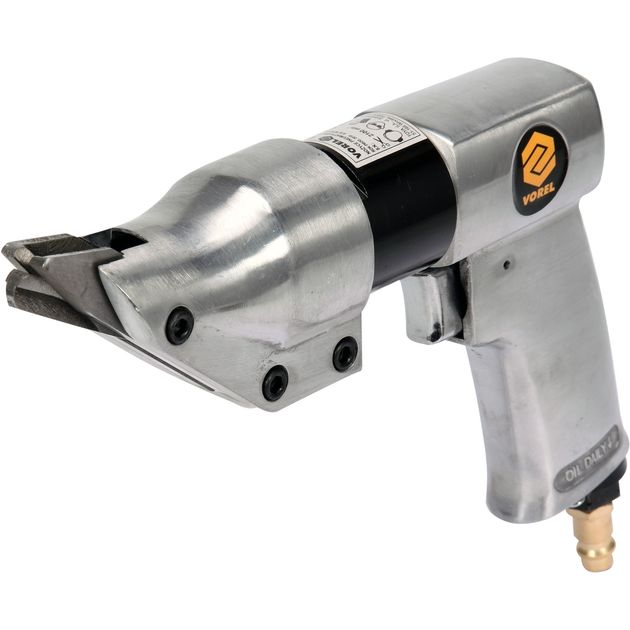 Ножиці пневматичні кутові VOREL: 1/4", 2100 різ/хв, до стал.листів h≤1.2мм, P=0.62 МПа, 184 л/хв(DW), фото , зображення 2 | SNABZHENIE.com.ua