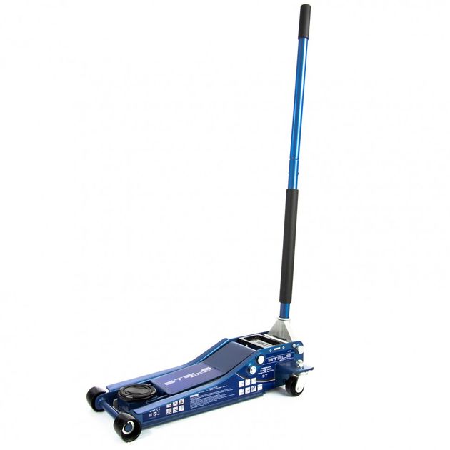 Гидравлический подкатной домкрат 3 т, 75 - 515 мм, STELS (51136S), фото , изображение 4 | SNABZHENIE.com.ua