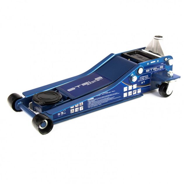 Гидравлический подкатной домкрат 3 т, 75 - 515 мм, STELS (51136S), фото , изображение 2 | SNABZHENIE.com.ua