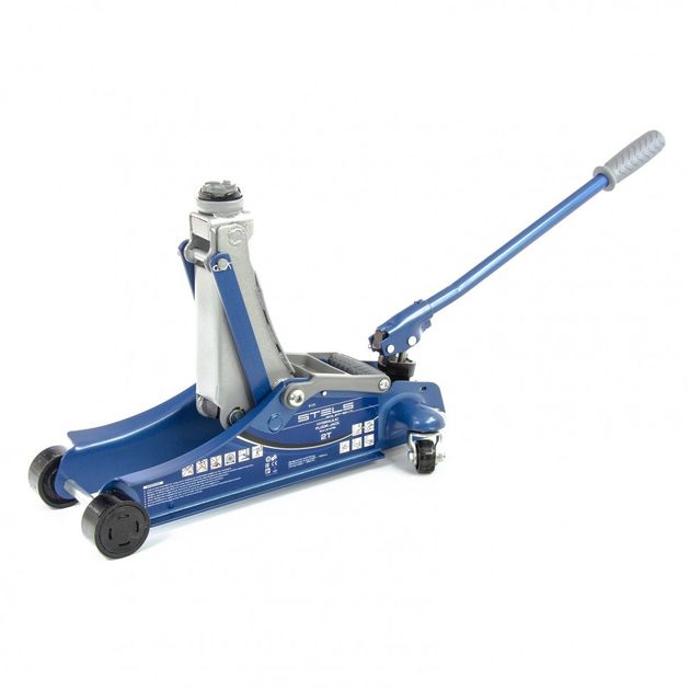 Гидравлический подкатной домкрат 2т LOW PROFILE 100-350 мм STELS, фото , изображение 3 | SNABZHENIE.com.ua