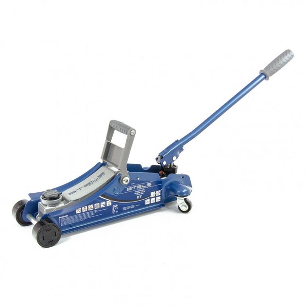 Гидравлический подкатной домкрат 2т LOW PROFILE 100-350 мм STELS, фото  | SNABZHENIE.com.ua