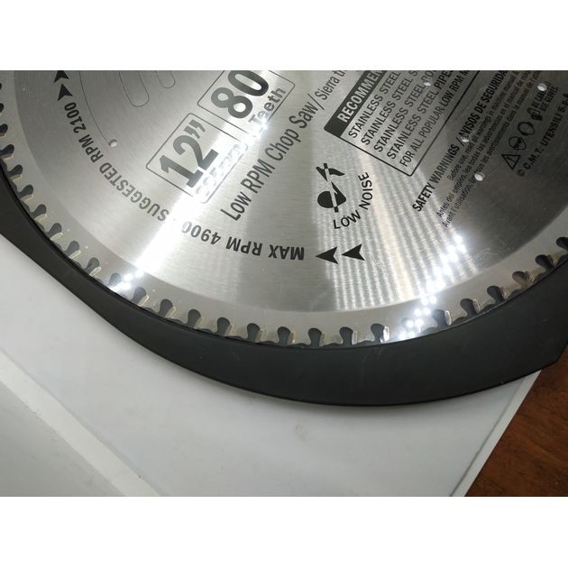 Пила 305х25,4 мм, Z 80 для сухого реза нержавейки CMT 226.580.12, фото , изображение 12 | SNABZHENIE.com.ua