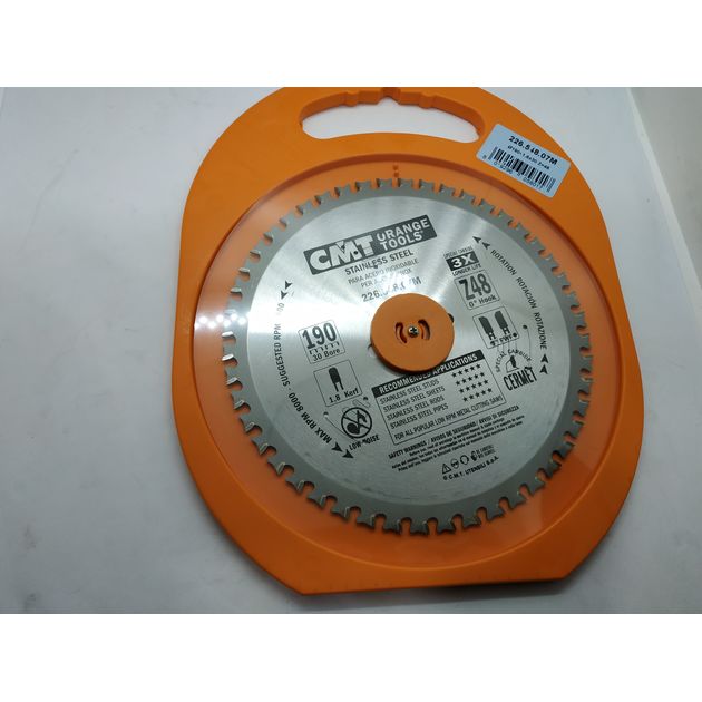 Пила 190х30 мм, Z 48 для сухого реза нержавейки CMT (226.548.07M), фото , изображение 11 | SNABZHENIE.com.ua