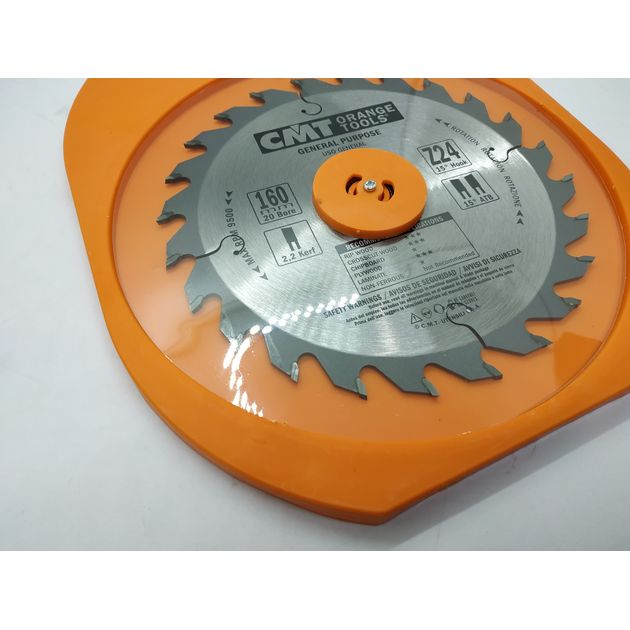 Дисковая пила 160x20 мм, Z 24 для ручных циркулярок CMT, фото , изображение 8 | SNABZHENIE.com.ua