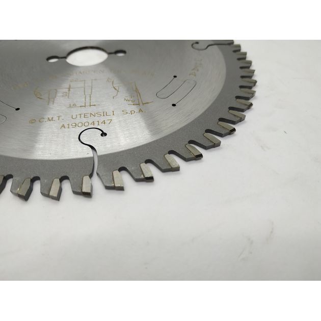 Пила Xtreme 160 х 20 мм, Z 56 для ламінату та ДСП, чистовий поперечний пропил CMT (281.161.56H), фото , зображення 14 | SNABZHENIE.com.ua