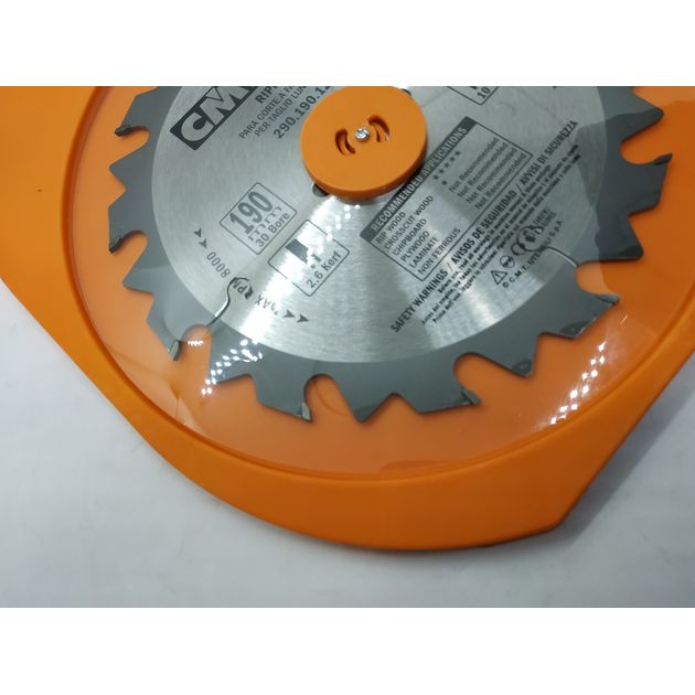 Пила CMT 190x30 мм, Z 12 для ручных циркулярок, фото , изображение 9 | SNABZHENIE.com.ua