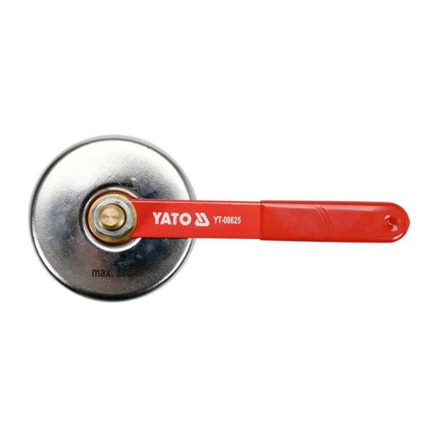 Магнитный зажим массы для сварки YATO 85 мм, 500 А, 7 кг, фото  | SNABZHENIE.com.ua