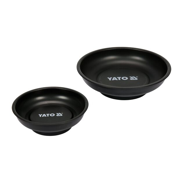Магнитные круглые миски YATO 150/108 мм, 2 шт (YT-08302), фото  | SNABZHENIE.com.ua