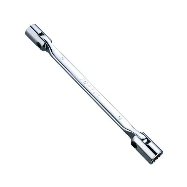 Ключ торцевой двухсторонний шарнирный TOPTUL 16х17 мм, фото  | SNABZHENIE.com.ua