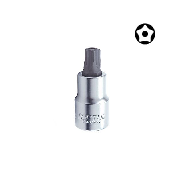 Головка TORX T20 37 мм 1/4 с отверстием для топливной аппаратуры TOPTUL, фото  | SNABZHENIE.com.ua