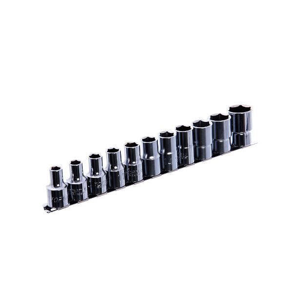 Набор торцевых головок 1/2" 11 ед. TOPTUL 8-22 мм (GAAQ1601U), фото  | SNABZHENIE.com.ua