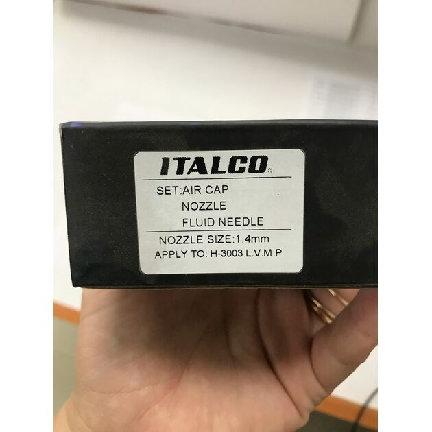 Форсунка H-3003 LVMP 1,4 мм для краскопультов ITALCO, фото , изображение 2 | SNABZHENIE.com.ua