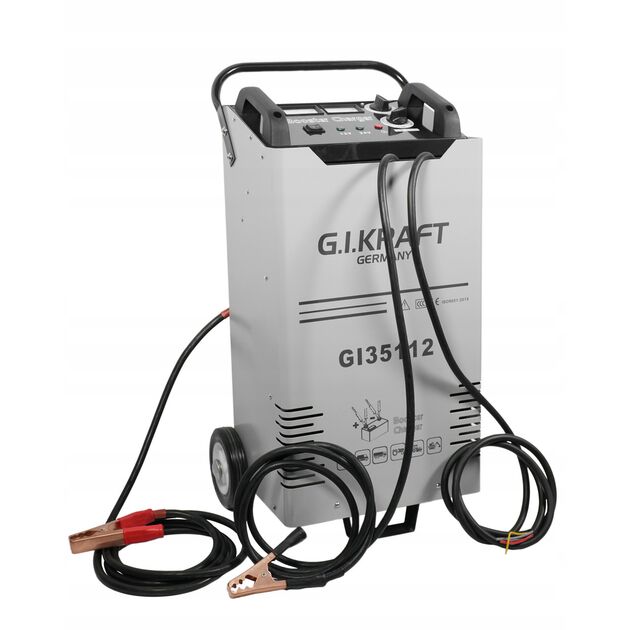 Пуско-зарядне пристрій 12/24V, 500A, 220V G.I.KRAFT GI35112, фото , зображення 2 | SNABZHENIE.com.ua