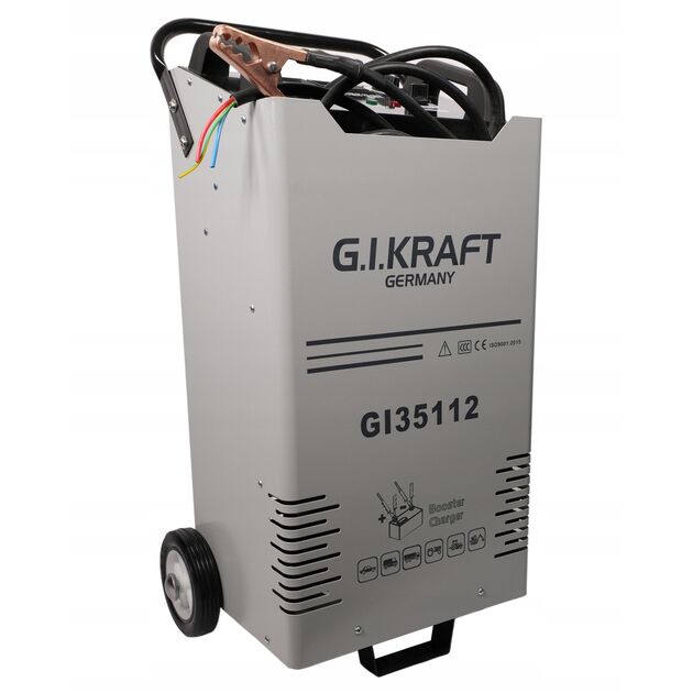 Пуско-зарядне пристрій 12/24V, 500A, 220V G.I.KRAFT GI35112, фото , зображення 3 | SNABZHENIE.com.ua