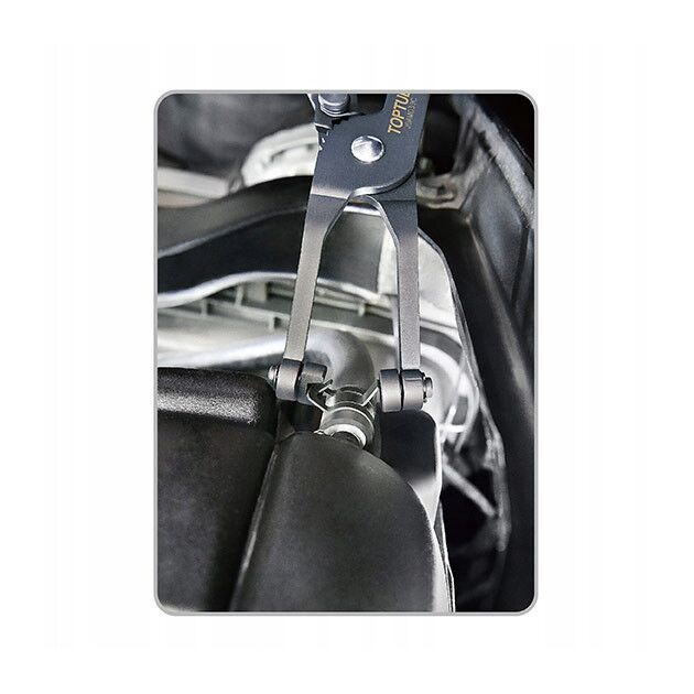 Кліщі для зняття хомутів, зігнуті на 45° TOPTUL (JDAM039C), фото , зображення 2 | SNABZHENIE.com.ua