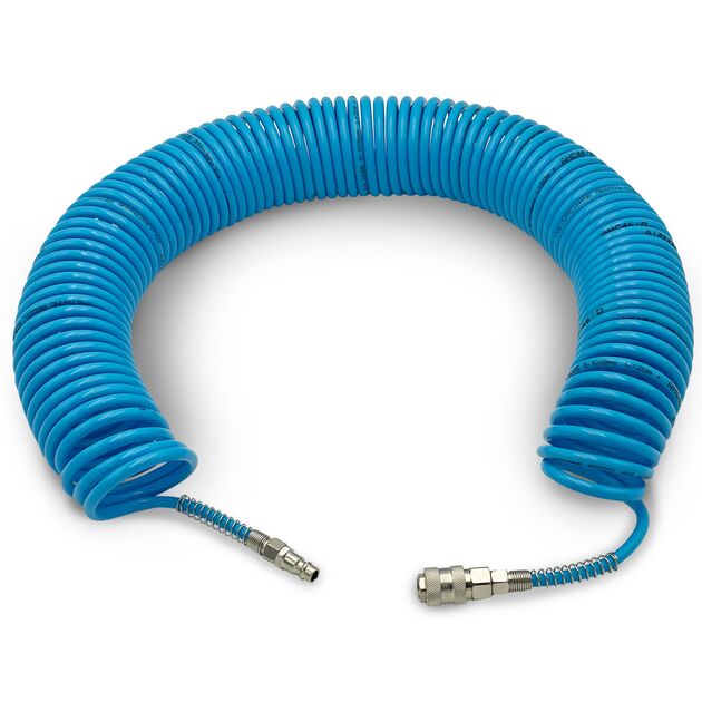 Шланг спіральний поліуретановий 5,5 x 8мм L=15м AIRKRAFT AHC46-C, фото , зображення 2 | SNABZHENIE.com.ua