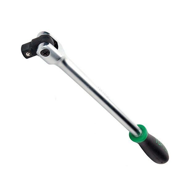 Вороток з шарніром 1/2 L380 мм з гумовою ручкою TOPTUL (CFKA1615), фото  | SNABZHENIE.com.ua
