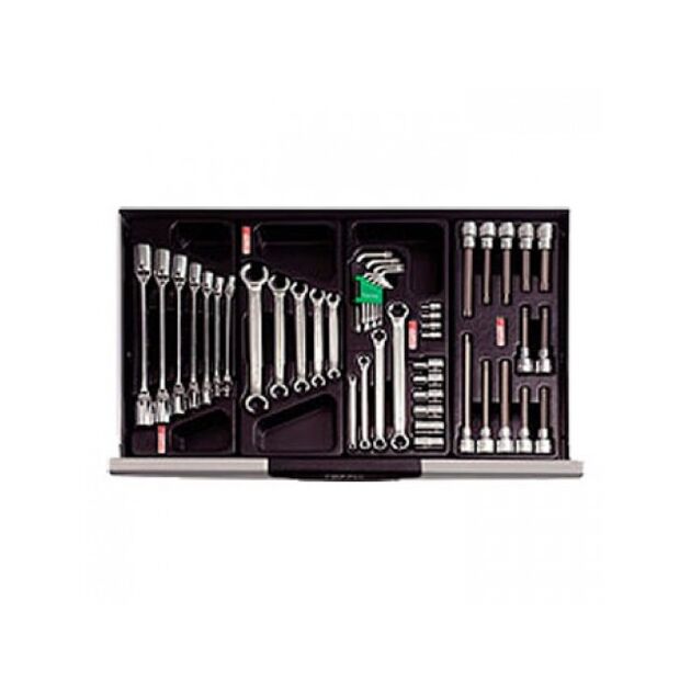 Ящик з інструментами (Pro-Line) 3 секції 104 ед. TOPTUL (GCAZ0013), фото , зображення 3 | SNABZHENIE.com.ua