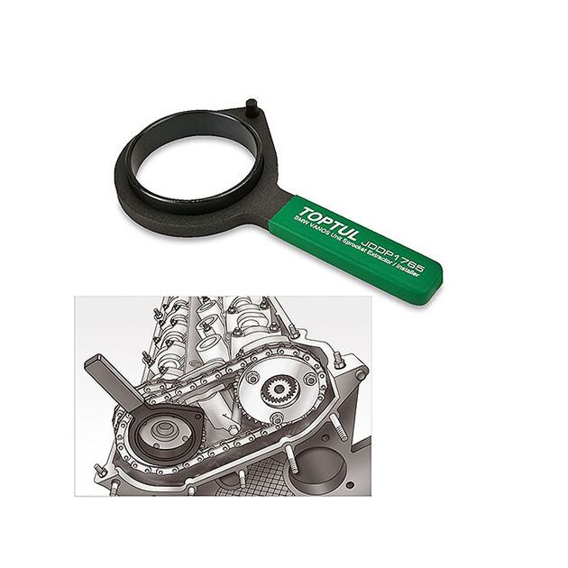 Ключ для зняття та установки шестерні розподільного валу BMW VANOS TOPTUL (JDDP1765), фото  | SNABZHENIE.com.ua