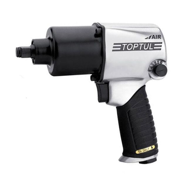 Пневмогайковерт 1/2" 813 N/m 8000 об/мин 2,6 кг TOPTUL (KAAA1640), фото  | SNABZHENIE.com.ua