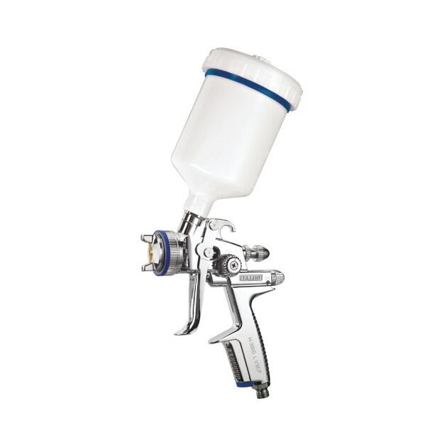 Краскопульт пневматичний LVMP верхній, пластиковий бачок 600 мл, форсунка 1,3 мм (H-3000 1.3LM) ITALCO H-3003 1.3LM (H-3003-1.3LM), фото  | SNABZHENIE.com.ua