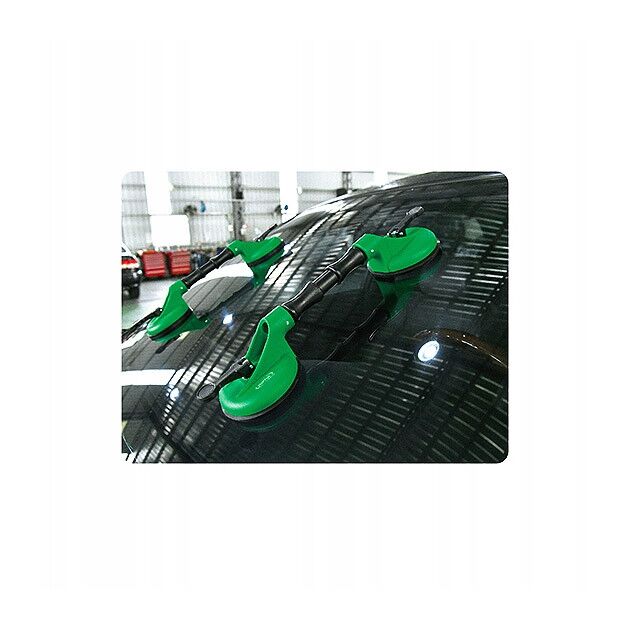 Вакуумная двойная присоска d 120 мм с гибким держателем TOPTUL, фото , изображение 2 | SNABZHENIE.com.ua