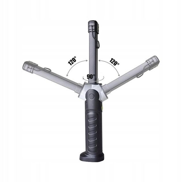 Акумуляторний світлодіодний фонар 8+1 (LED) PROTESTER SMD-LED, фото , зображення 2 | SNABZHENIE.com.ua