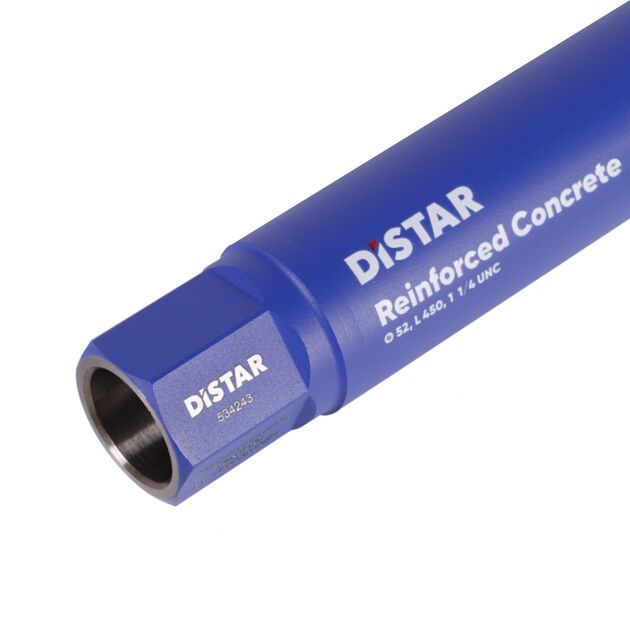 Сегментное алмазное сверло 52x450-5x1 1/4 UNC для бетона DISTAR, фото , изображение 3 | SNABZHENIE.com.ua