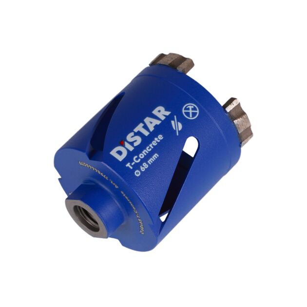 Коронка алмазна 68 x 65-4 x М16 по бетону DISTAR, фото , зображення 2 | SNABZHENIE.com.ua