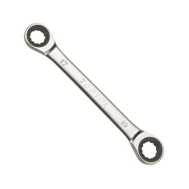 Ключ накидной трещоточный TOPTUL 16x18 мм AOAG1618, фото  | SNABZHENIE.com.ua