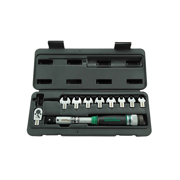 Динамометрический ключ со сменными головками TOPTUL 3/8 10ед. 6-30Нм GAAI1001, фото  | SNABZHENIE.com.ua