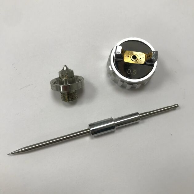 Форсунка H-921-MINI 0,5 мм для краскопультов AUARITA, фото , изображение 3 | SNABZHENIE.com.ua
