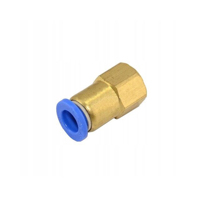 Пневмо з'єднання цангове пряме 10мм*1/4 AIRKRAFT SPCF10-02, фото  | SNABZHENIE.com.ua