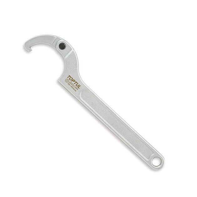 Ключ серповидний шарнірний TOPTUL для круглих шліцевих гайок 120-180мм AEEX1AA8, фото  | SNABZHENIE.com.ua
