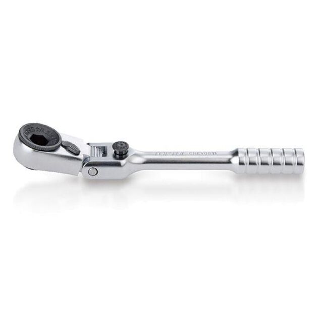 Мини трещотка 1/4" 60 зубцов с шарниром TOPTUL (CHEV0811), фото  | SNABZHENIE.com.ua