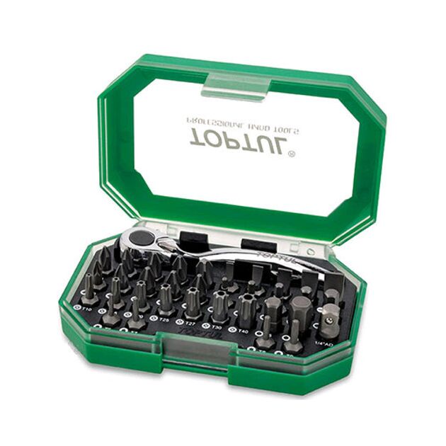 Набір біт 1/4 35 ед. TOPTUL (GACW3504), фото  | SNABZHENIE.com.ua