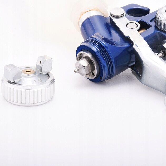 Пневматический краскопульт HVLP с верхним бачком, 1,0 мм AUARITA, фото , изображение 2 | SNABZHENIE.com.ua