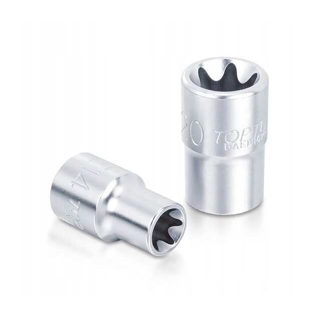 Набір головок TORX 1/4-1/2 E4-E24 14 ед. TOPTUL (GAAR1402), фото , зображення 2 | SNABZHENIE.com.ua
