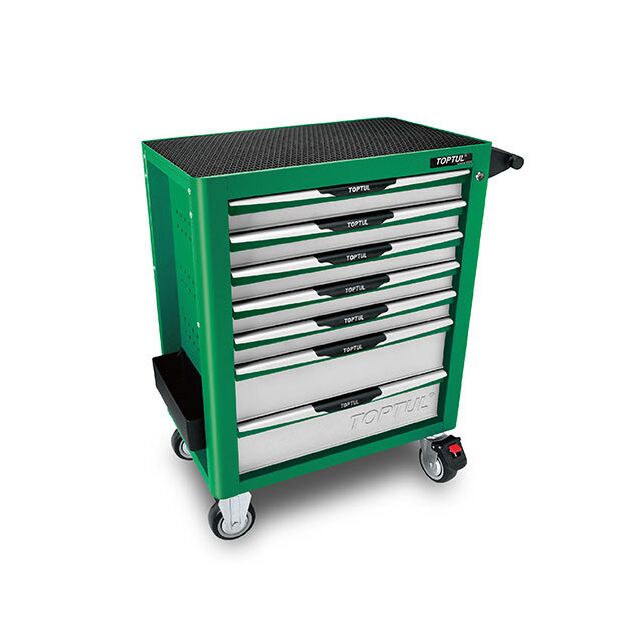 Инструментальная тележка TOPTUL (Pro-Plus) 7 секций, зеленая, фото  | SNABZHENIE.com.ua