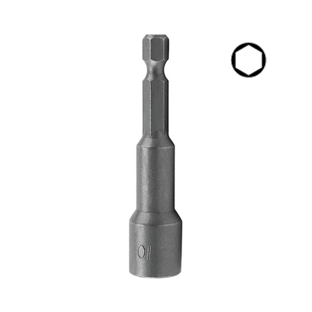 Головка магнитная TOPTUL 7 мм, длина 65 мм (BEAA0807), фото  | SNABZHENIE.com.ua